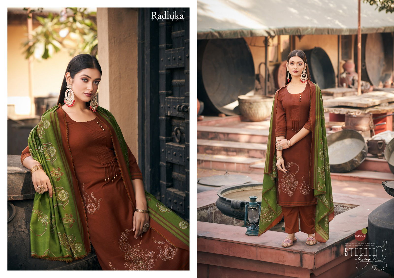 Azara Kenza Vol 9 By Radhika Cotton Dress Material Catalog